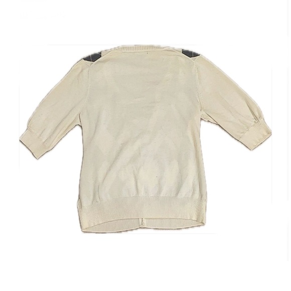 TOMMY HILFIGER WOMENS SIZE M LOOSE FIT CARDIGAN SWEATER BEIGE - Picture 2 of 3